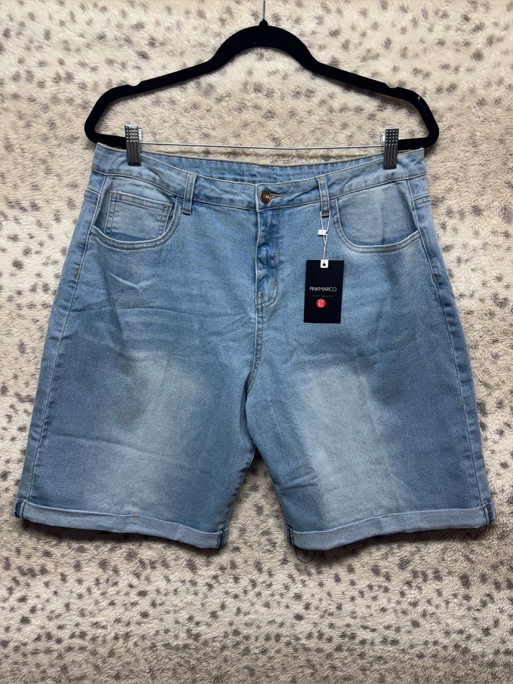 PINKMARCO DENIM SHORTS